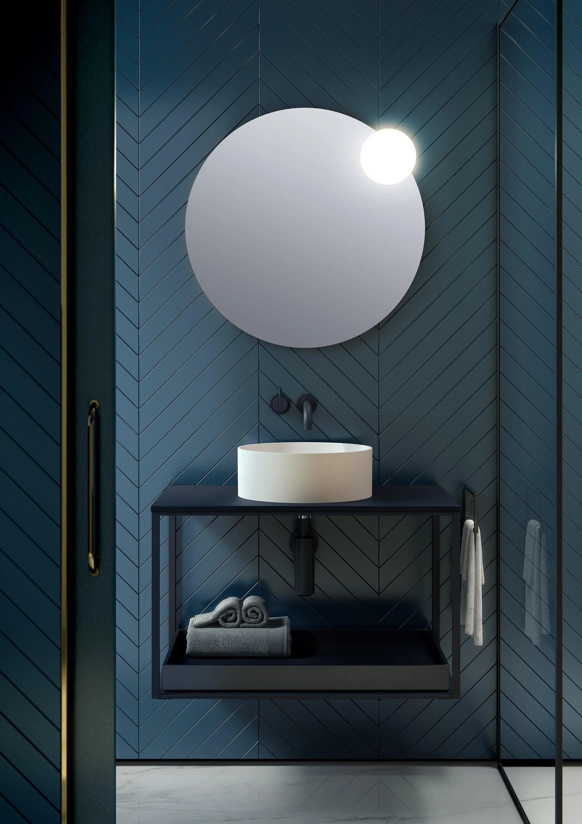 How to light up the bathroom: tips and style ideas | Luminesy