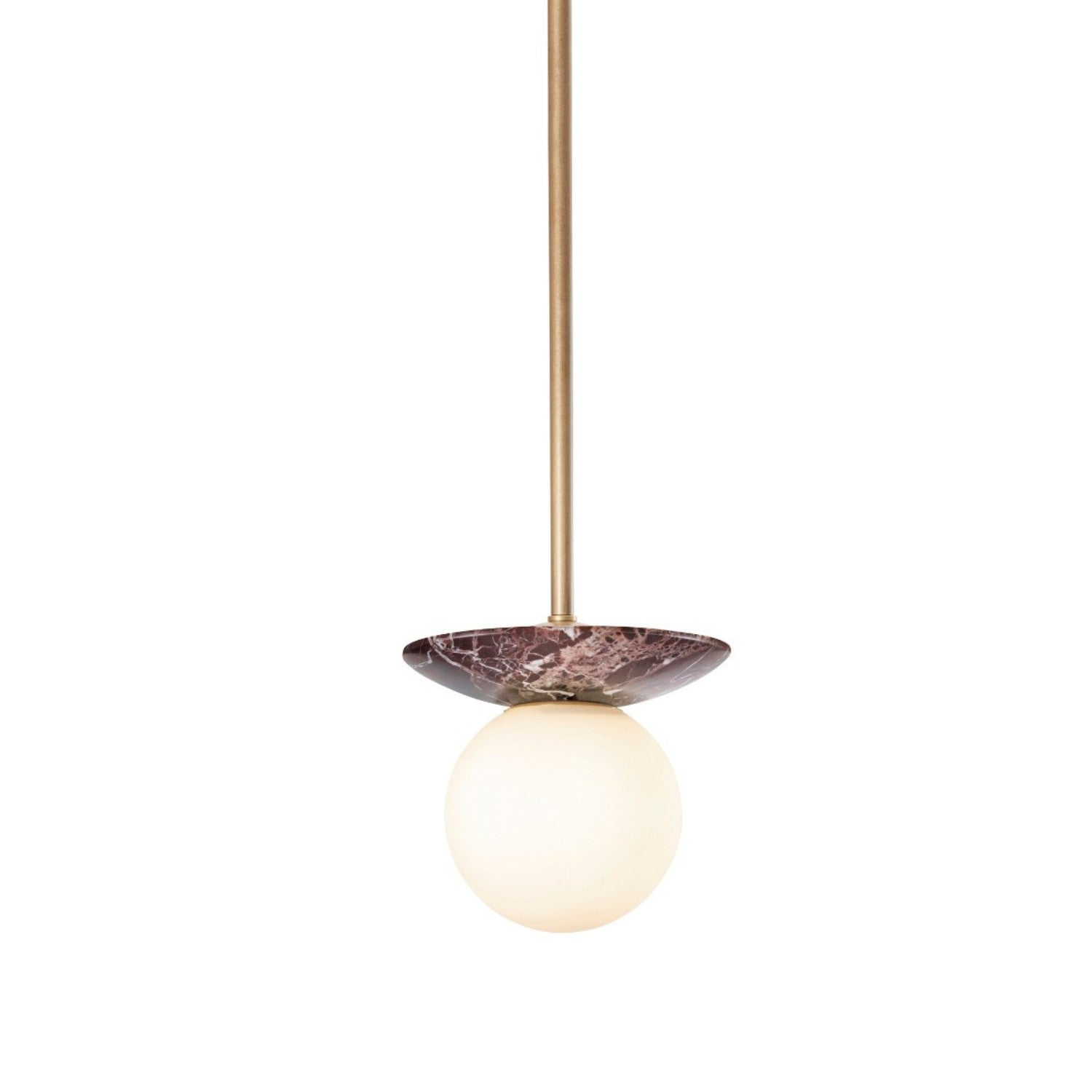 ORBIT STONE DROP ROD - Pendant Light