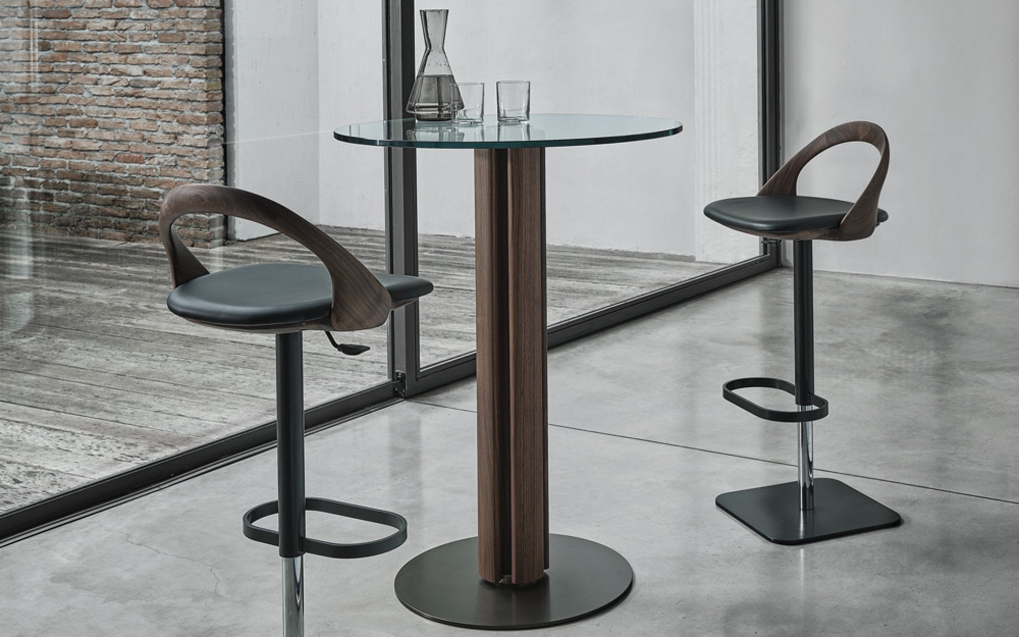 QUADRIFOGLIO BISTROT H105 100 - Round Bar Table