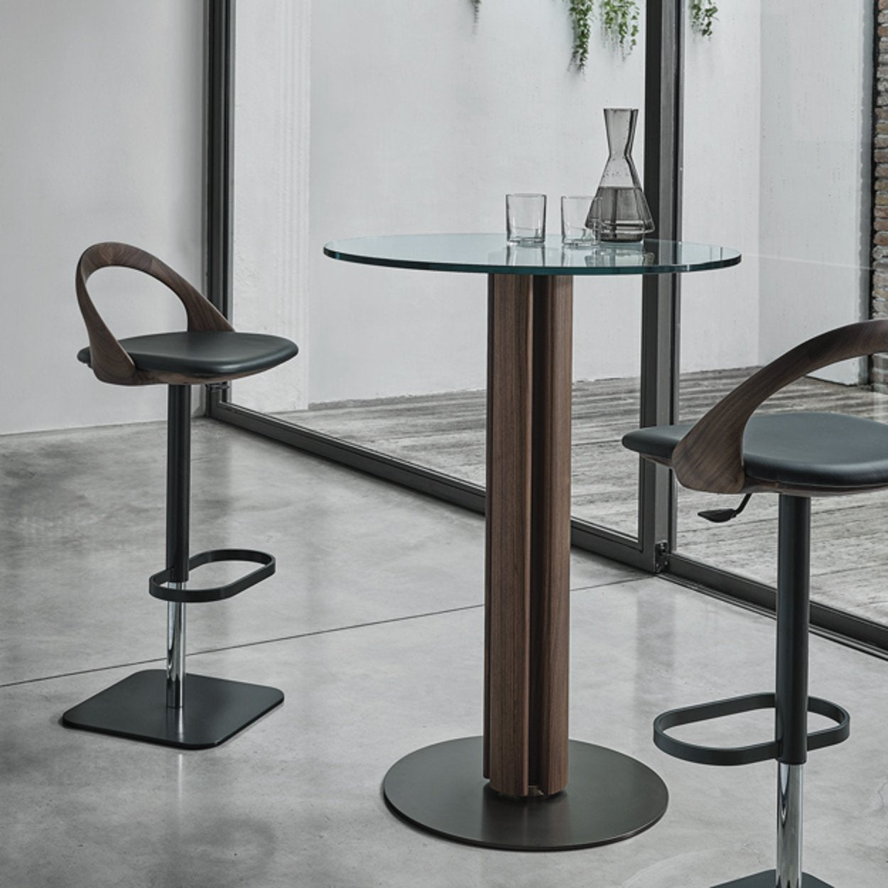 QUADRIFOGLIO BISTROT H105 100 - Round Bar Table