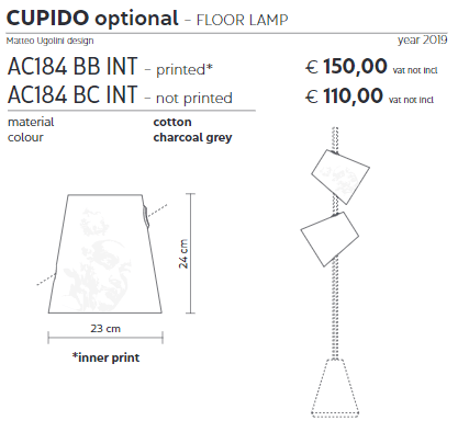 CUPIDO HP194 A2 - Floor Lamp - Luminesy