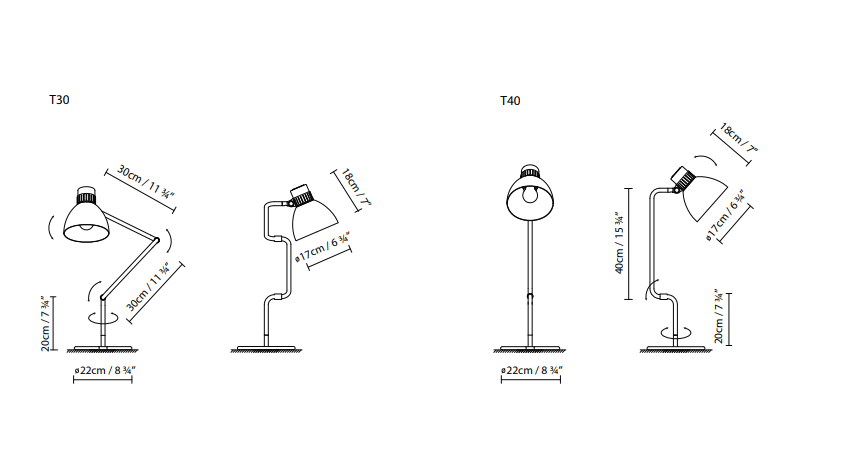 SYSTEM T30 - Table Lamp - Luminesy