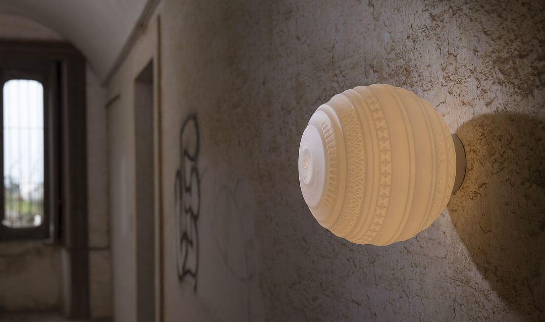 BRAILLE LARGE - Ceiling / Wall Light - Luminesy